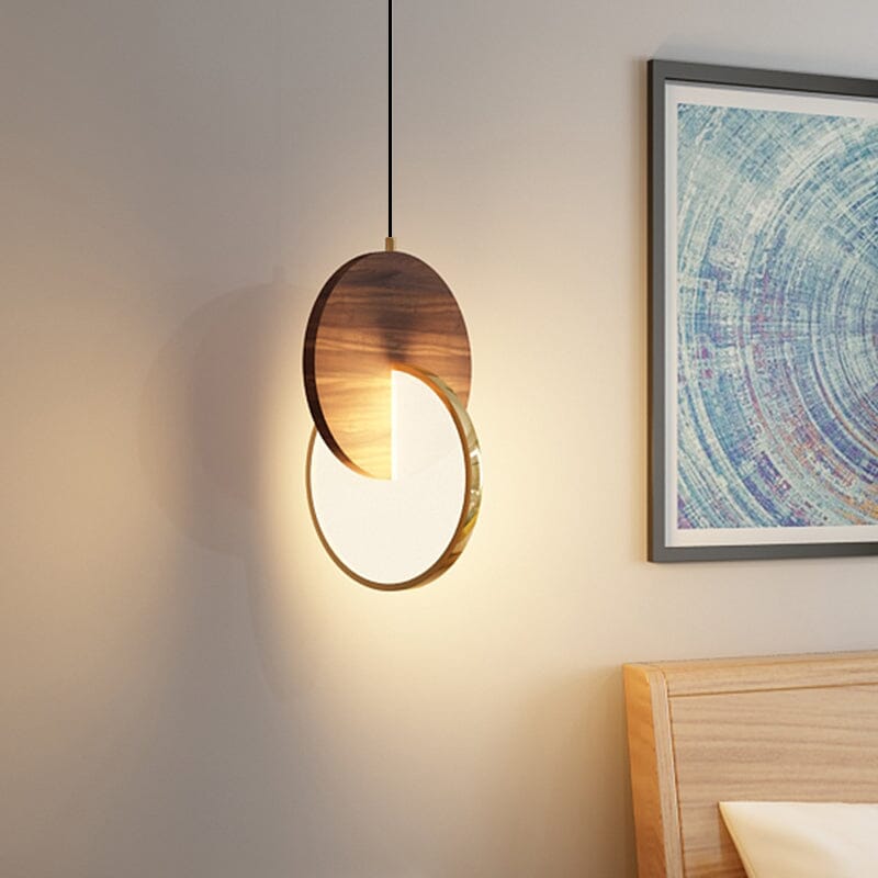 Elora Oak Wood Lampshade for Nordic Vintage Interiors