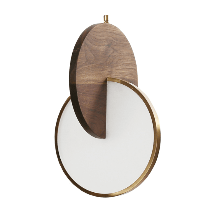 Elora Oak Wood Lampshade for Nordic Vintage Interiors