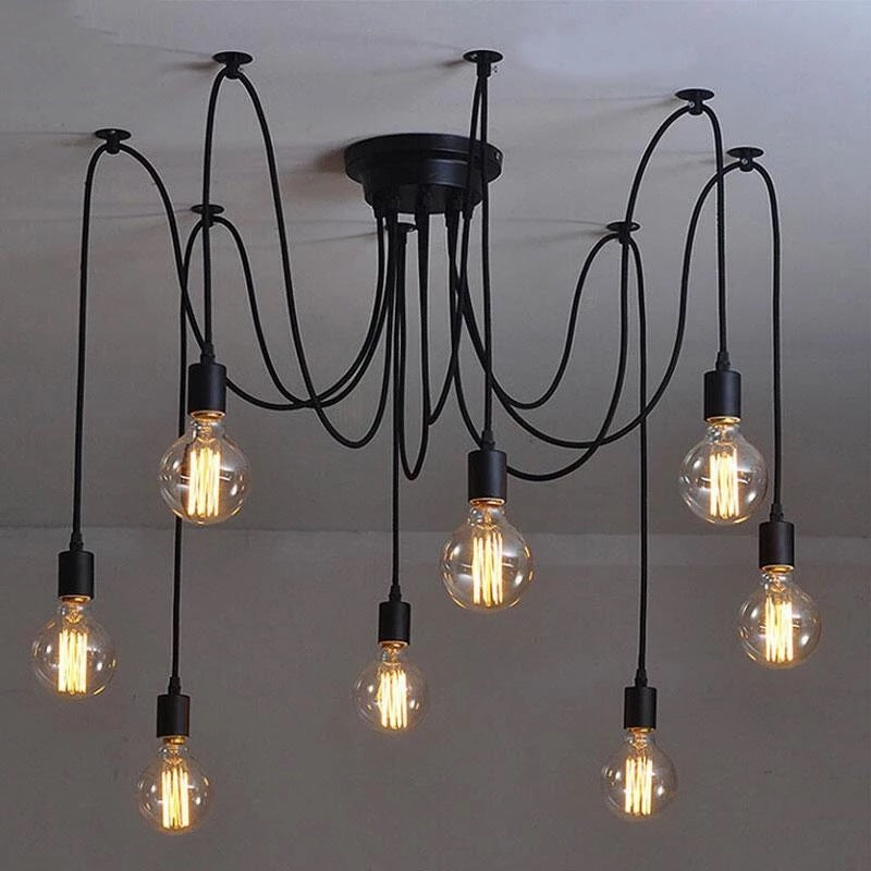 Virelle Vintage Pendant Light | Iron And Ceramic Chandelier