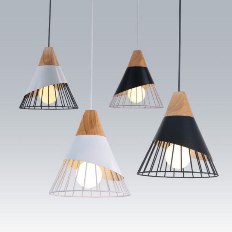 Bircari Modern Iron Pendant Light for Kitchens and Baths