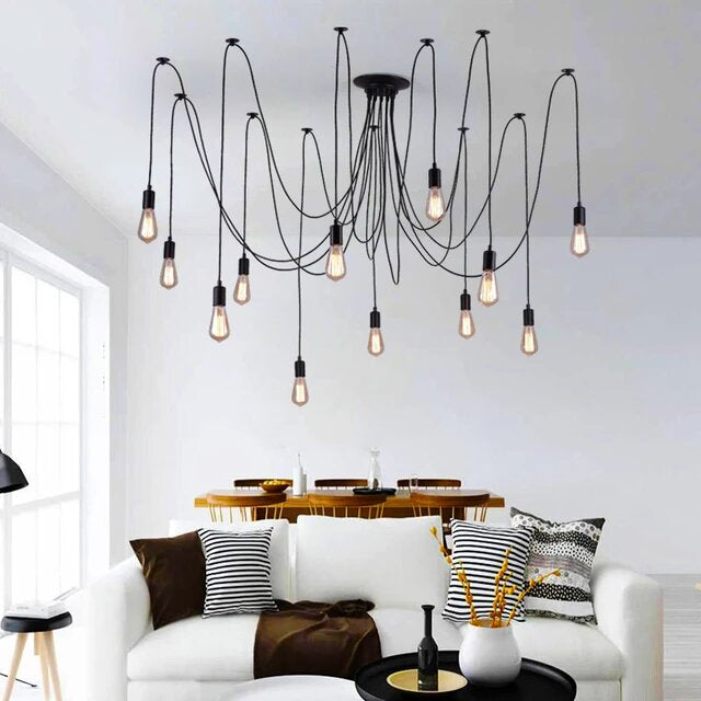 Virelle Vintage Pendant Light | Iron And Ceramic Chandelier