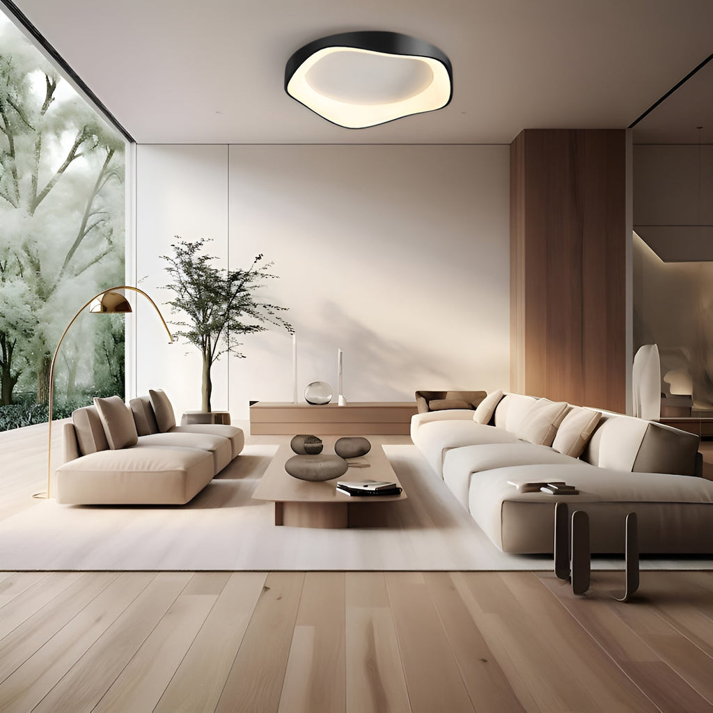 NovaGlow Tri-Color Ceiling Wall Light With Remote Control