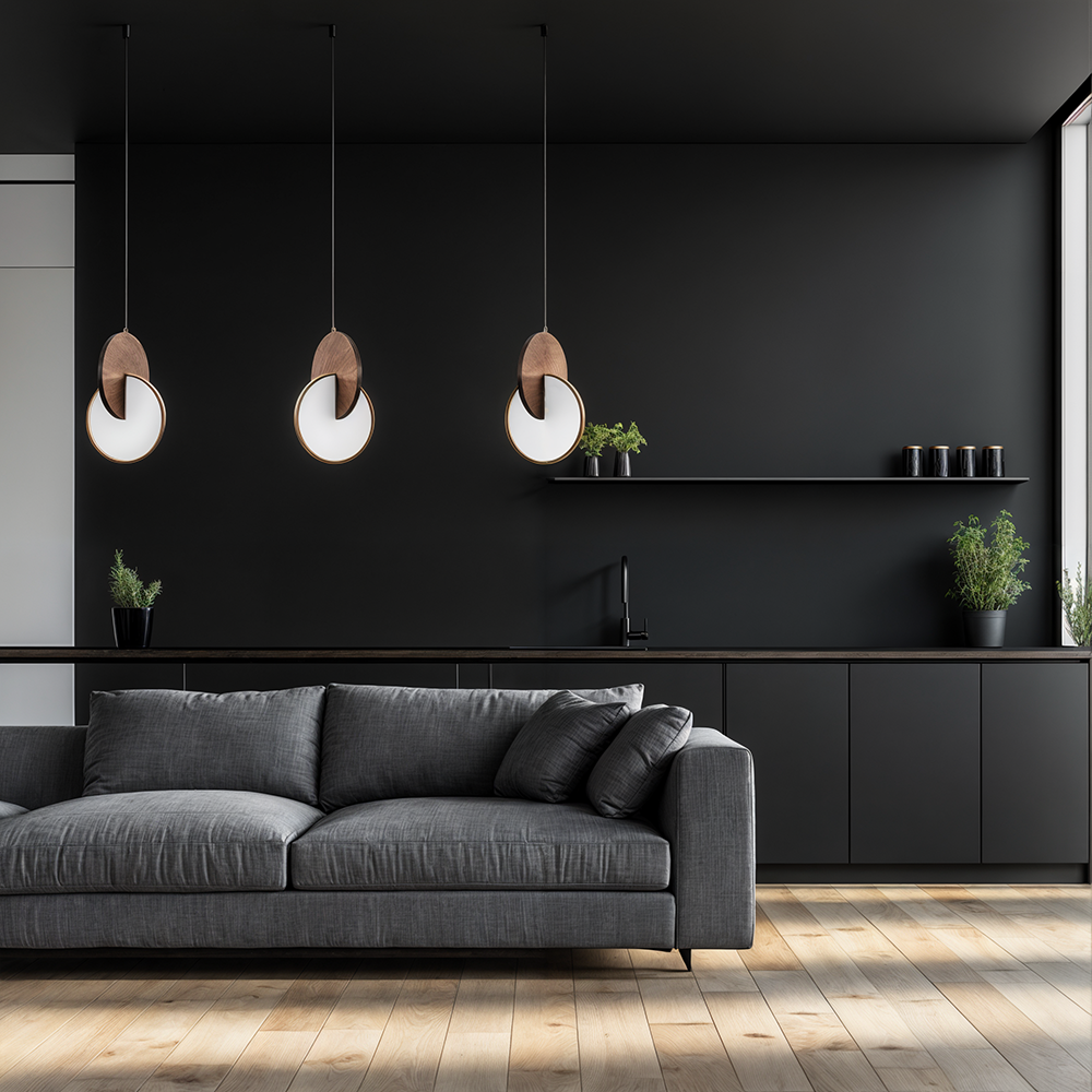 Elora Oak Wood Lampshade for Nordic Vintage Interiors