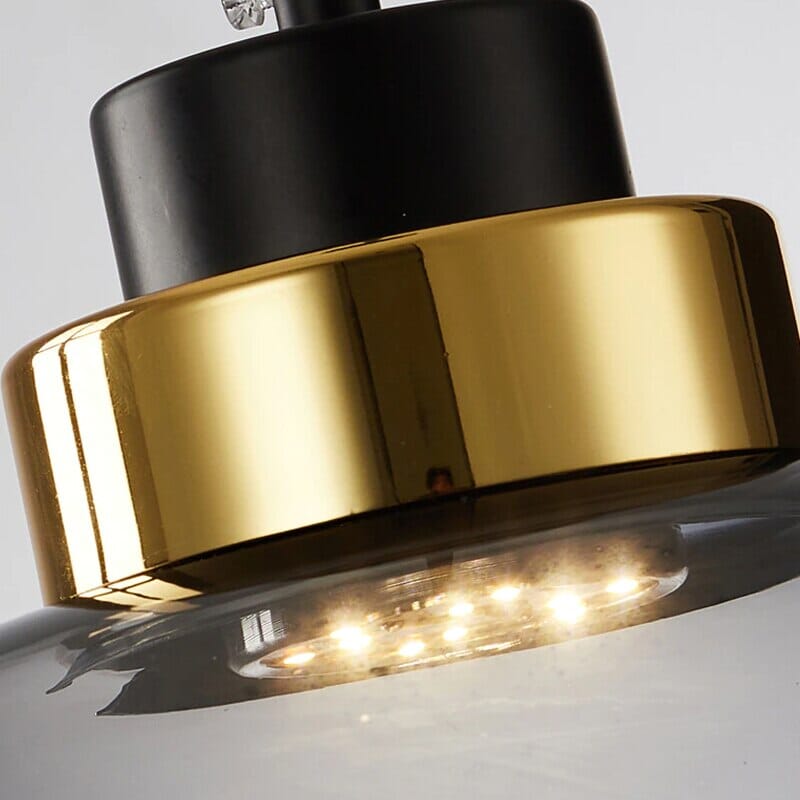 Novae Glass Pendant LED Light Retro Nordic Ambient Style