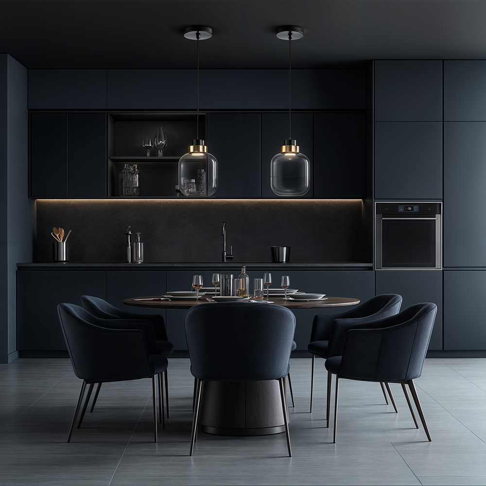 Novae Glass Pendant LED Light Retro Nordic Ambient Style