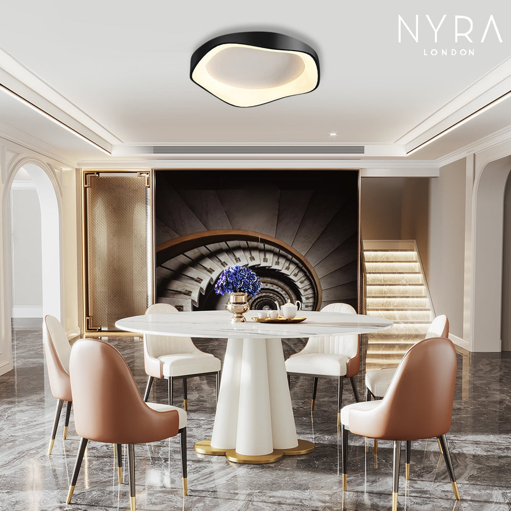 NovaGlow Tri-Color Ceiling Wall Light With Remote Control