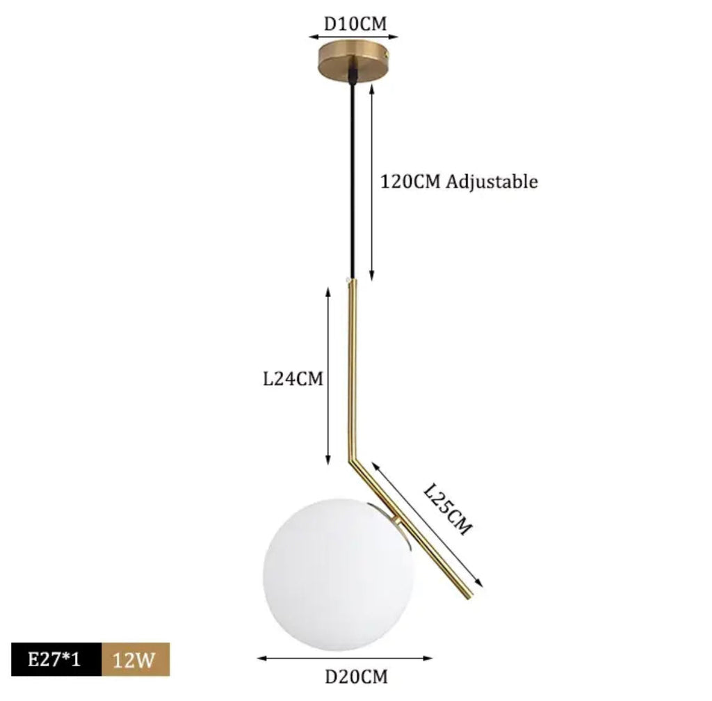 Fjordis Nordic Pendant Lights for Modern Living Spaces