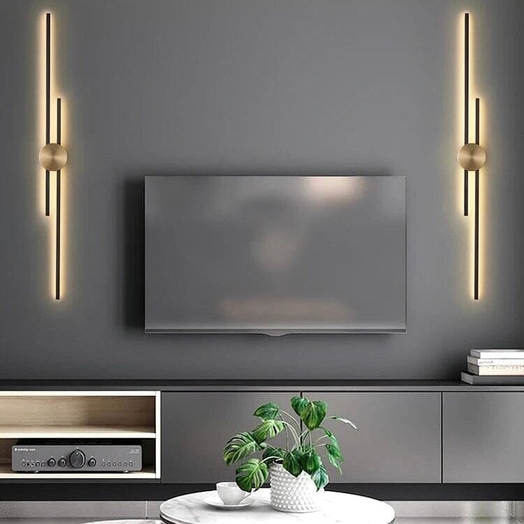 NovaLeaf Copper Wall Light Minimalist Bedside Lamp Crafted