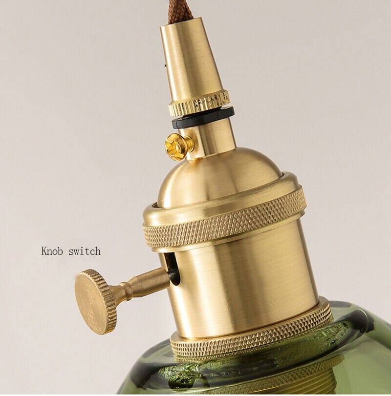 Braided York Glass Pendant Light with Exotic Vintage Charm