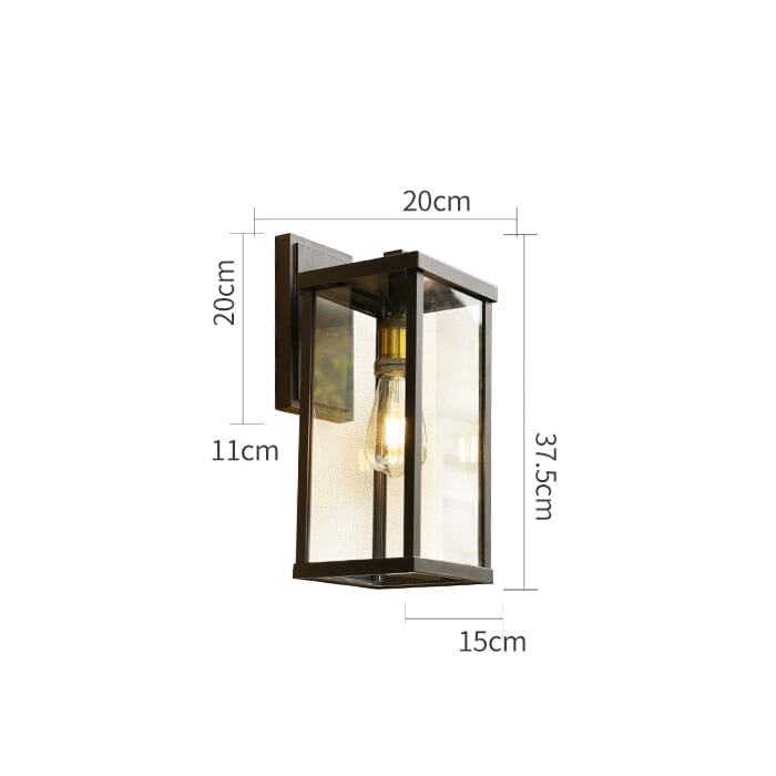 NordicLuma | Outdoor Wall Light for Garden and Patio Lighting