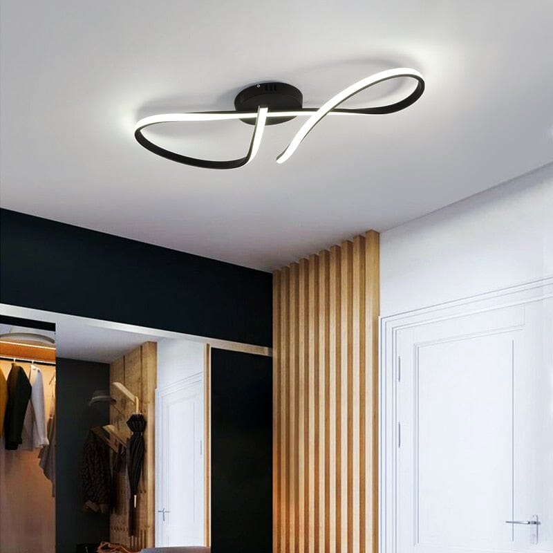 AeroBow LED Ceiling Light Modern Wrought Iron Fixture