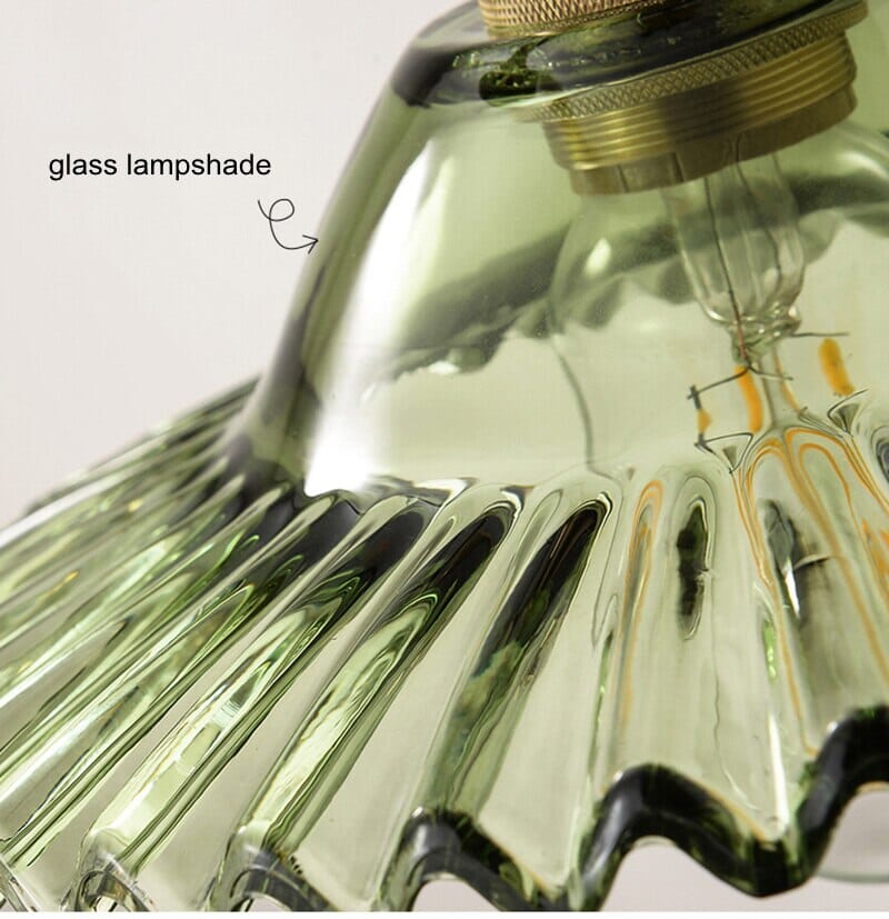 Braided York Glass Pendant Light with Exotic Vintage Charm