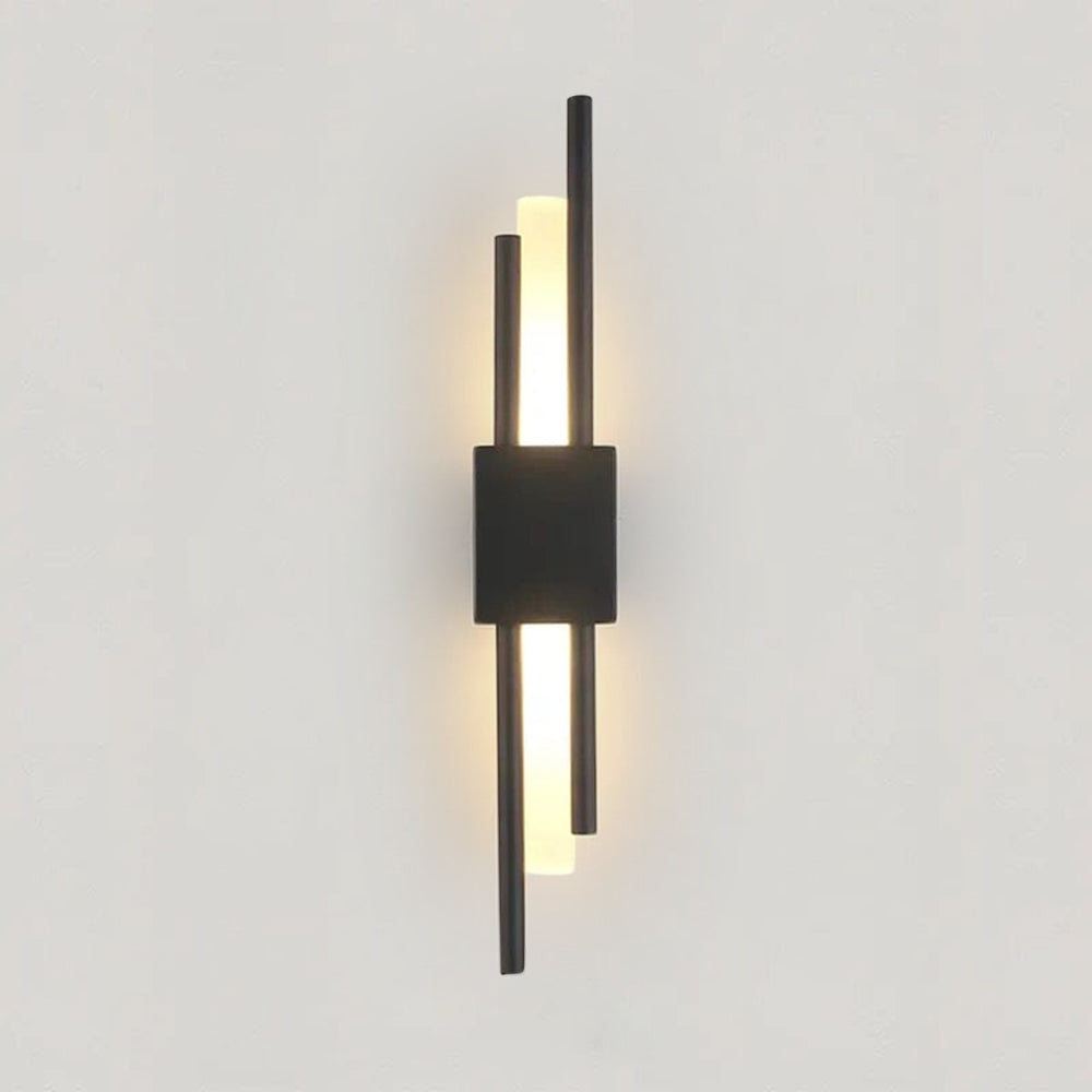 AstraLux Nordic Dual Wall Lamp For Modern Living Black