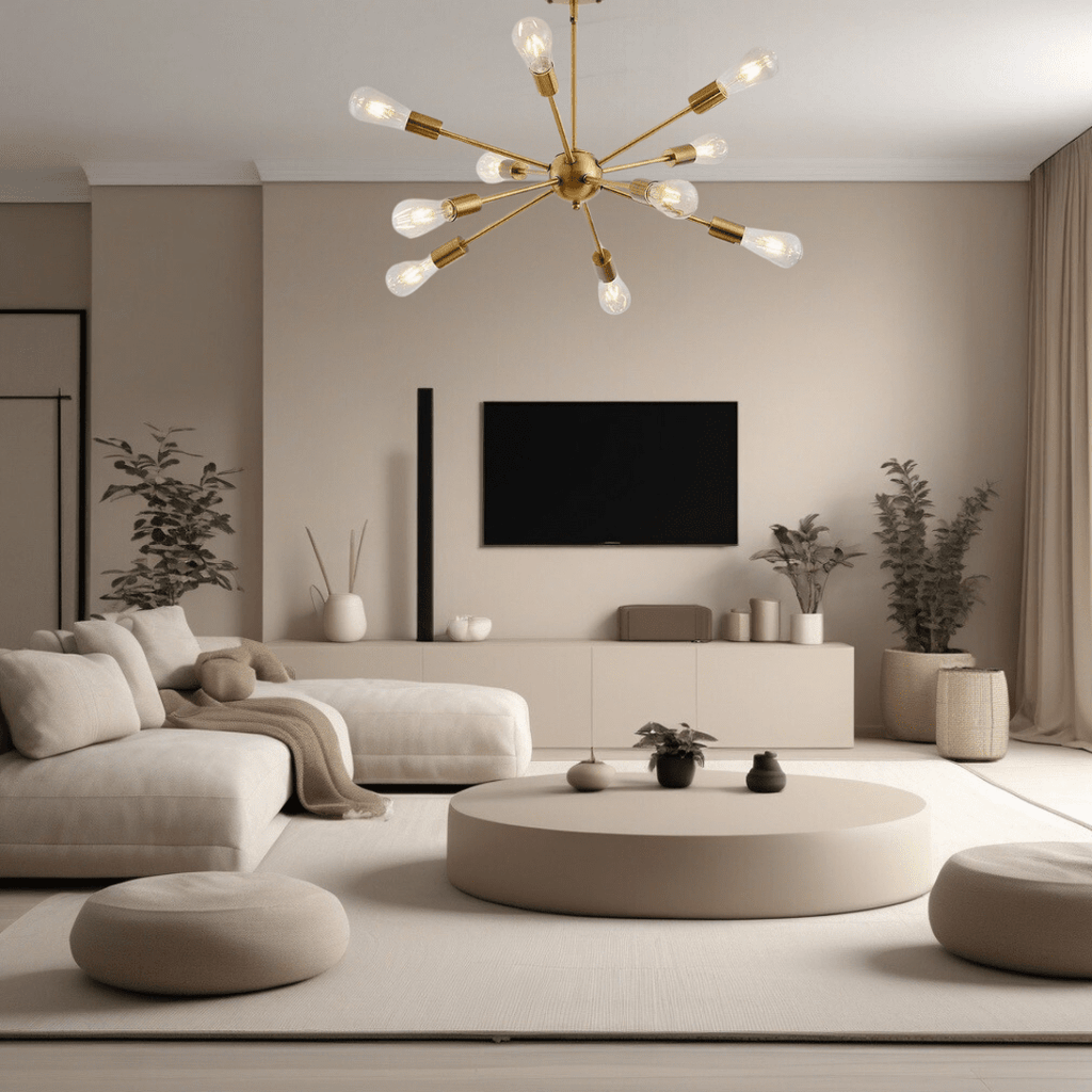 Orion Orbit Chandelier Satellite Style Ceiling Light