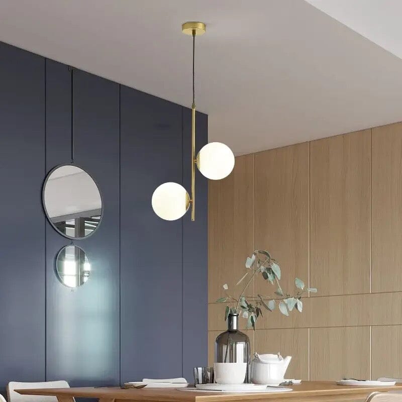 NovaLume Pendant Light Black Metal Adjustable Brightness