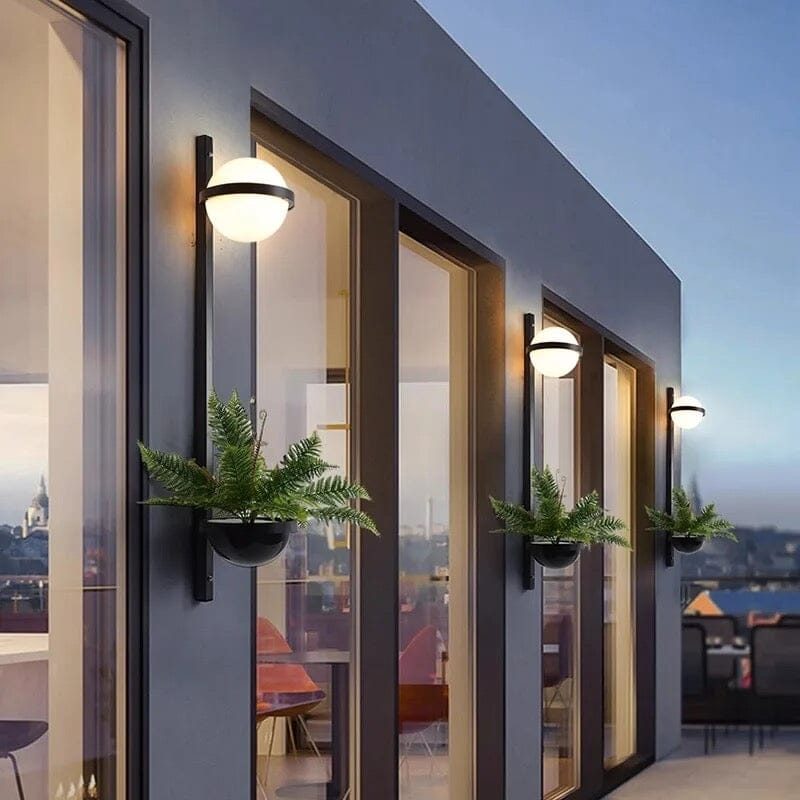 FloraLume Plant LED Art Deco Wall and Pendant Lights