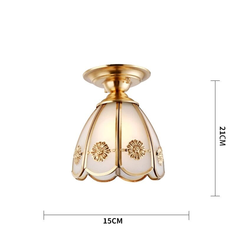 American Copper Vintage Ceiling Lights for Rustic Homes