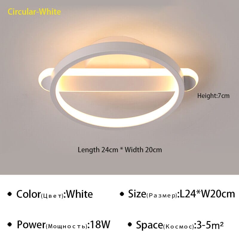 Lumira Aura Premium LED Ceiling Light with Golden Finish