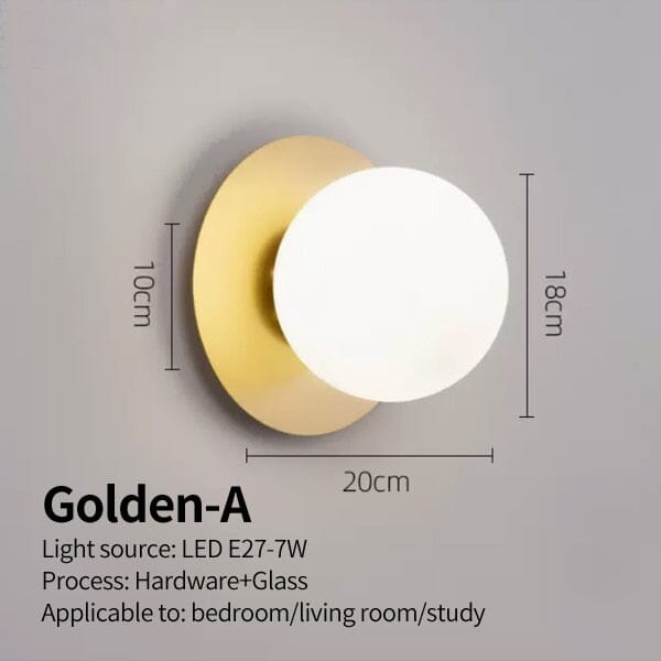 LumaNord Nordic Minimalist Wall Lamp for Calming Ambience