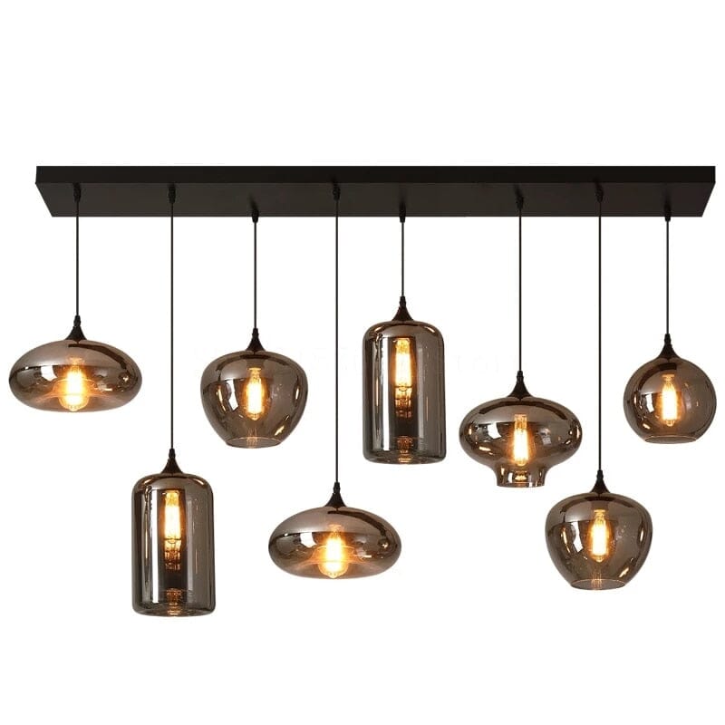 NovaLume Chandelier, Adjustable Height for Small Spaces