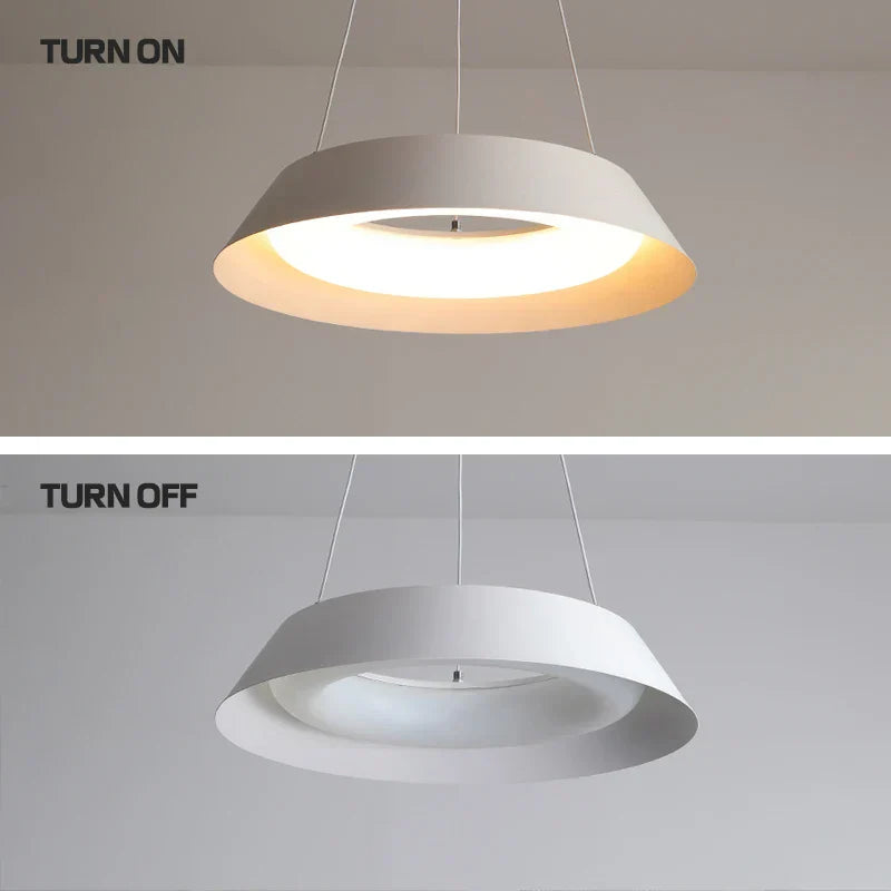 Novaire Chrome Chandelier | Modern LED Ceiling Light