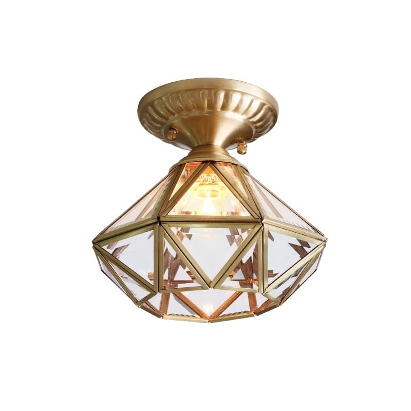 American Copper Vintage Ceiling Lights for Rustic Homes