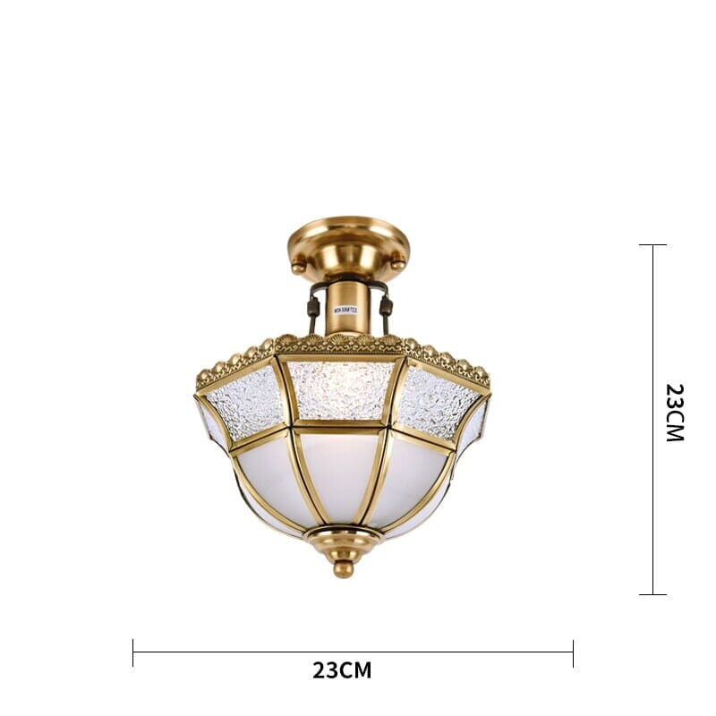 American Copper Vintage Ceiling Lights for Rustic Homes