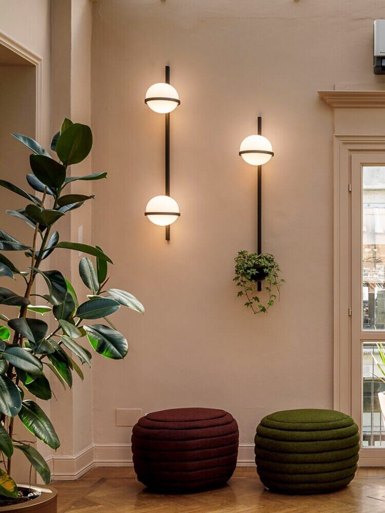 FloraLume Plant LED Art Deco Wall and Pendant Lights