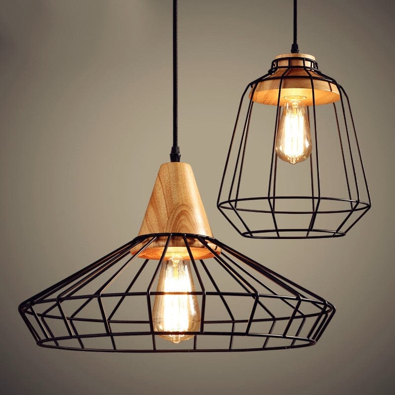 Eloria Vintage Iron Pendant Lights Adjustable Height