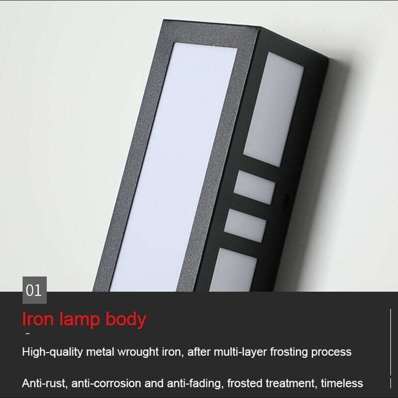 Azura Nordic LED Wall Light for Outdoor Porch and Garden