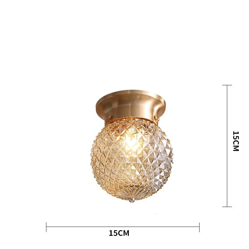 American Copper Vintage Ceiling Lights for Rustic Homes