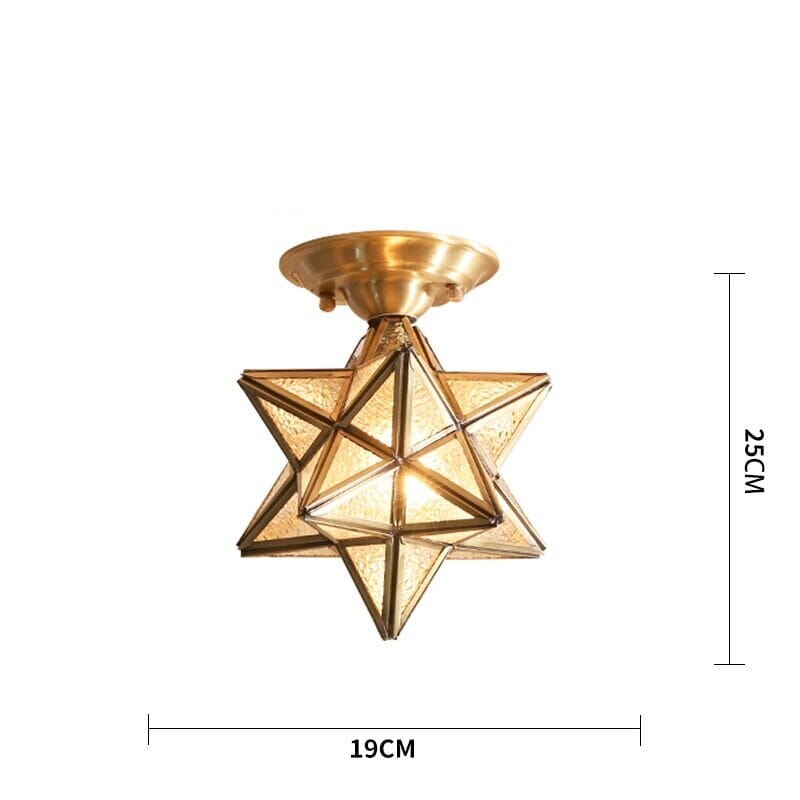 American Copper Vintage Ceiling Lights for Rustic Homes