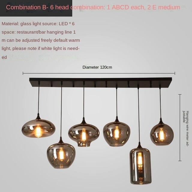 NovaLume Chandelier, Adjustable Height for Small Spaces