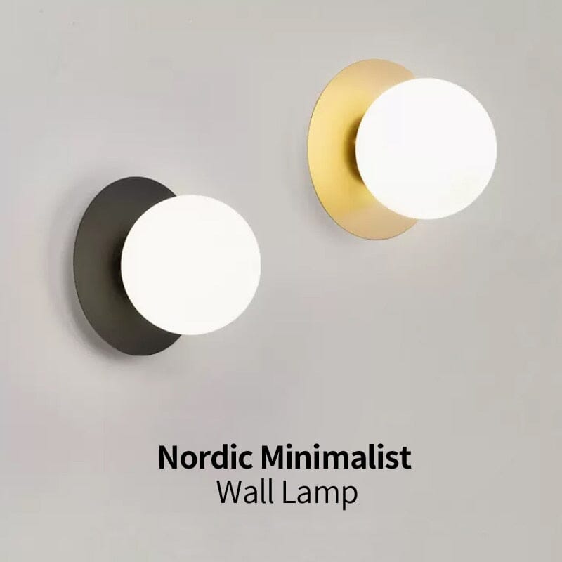 LumaNord Nordic Minimalist Wall Lamp for Calming Ambience