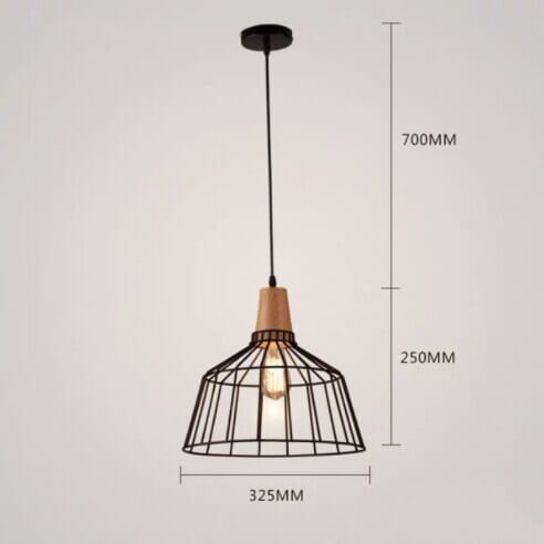 Eloria Vintage Iron Pendant Lights Adjustable Height