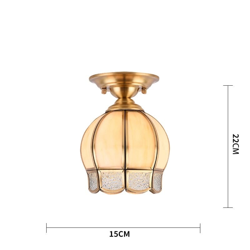 American Copper Vintage Ceiling Lights for Rustic Homes