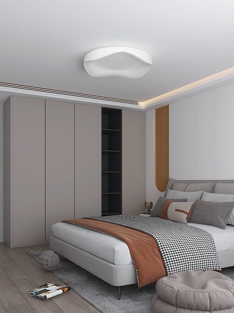 NovaGlow Tri-Color Ceiling Wall Light With Remote Control