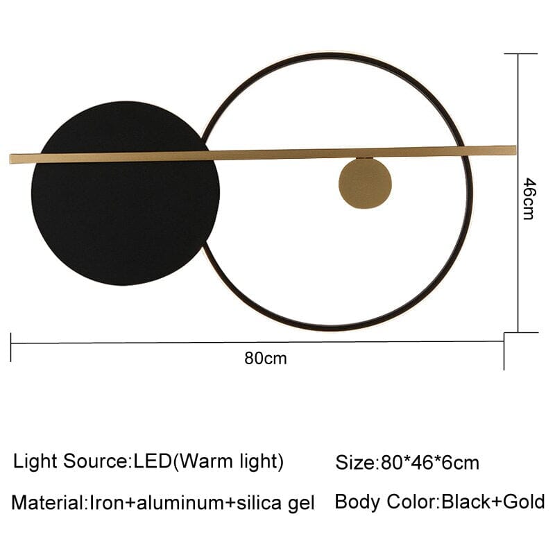 Liora Wall Lamp Modern LED Wall Light With Rustic Charm