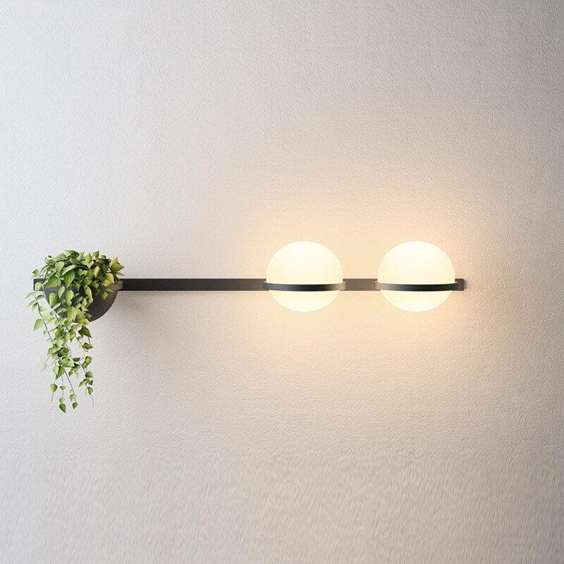 FloraLume Plant LED Art Deco Wall and Pendant Lights