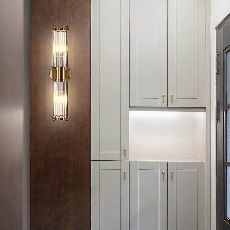 Elara Crystal Wall Lamp For Elegant Living Space Decor