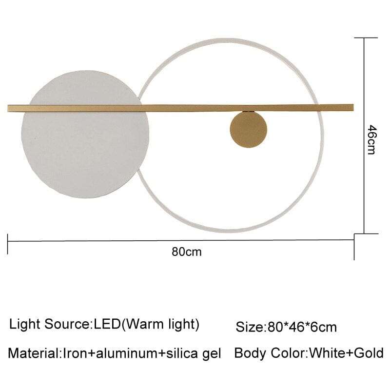 Liora Wall Lamp Modern LED Wall Light With Rustic Charm