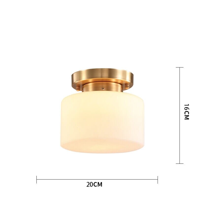 American Copper Vintage Ceiling Lights for Rustic Homes