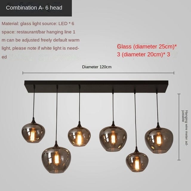NovaLume Chandelier, Adjustable Height for Small Spaces