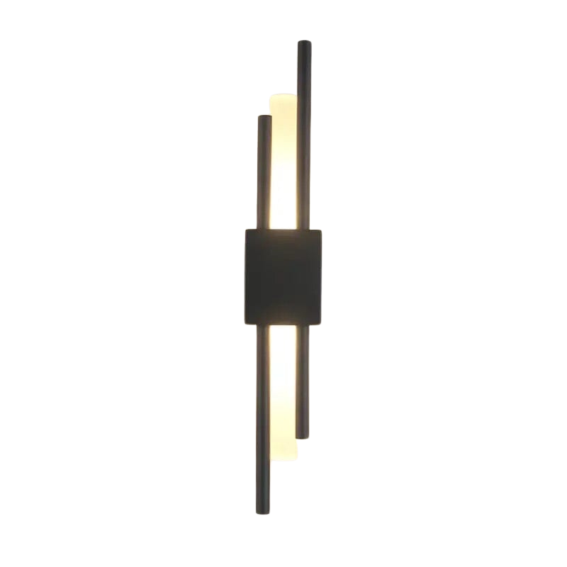 AstraLux Nordic Dual Wall Lamp For Modern Living Black