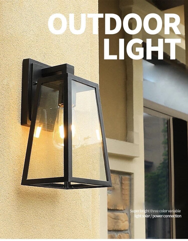 NordicLuma | Outdoor Wall Light for Garden and Patio Lighting