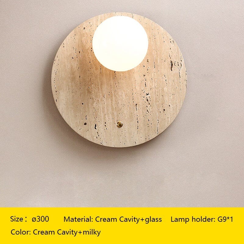 NovaLoom | Marble Glow Lamp for Boho Wabi-Sabi Homes
