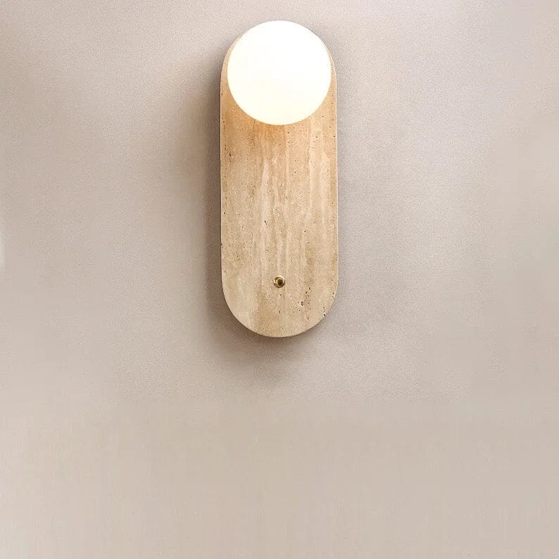 NovaLoom | Marble Glow Lamp for Boho Wabi-Sabi Homes