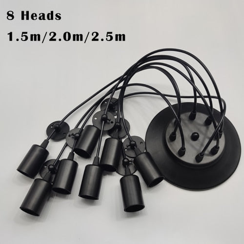 Virelle Vintage Pendant Light | Iron And Ceramic Chandelier